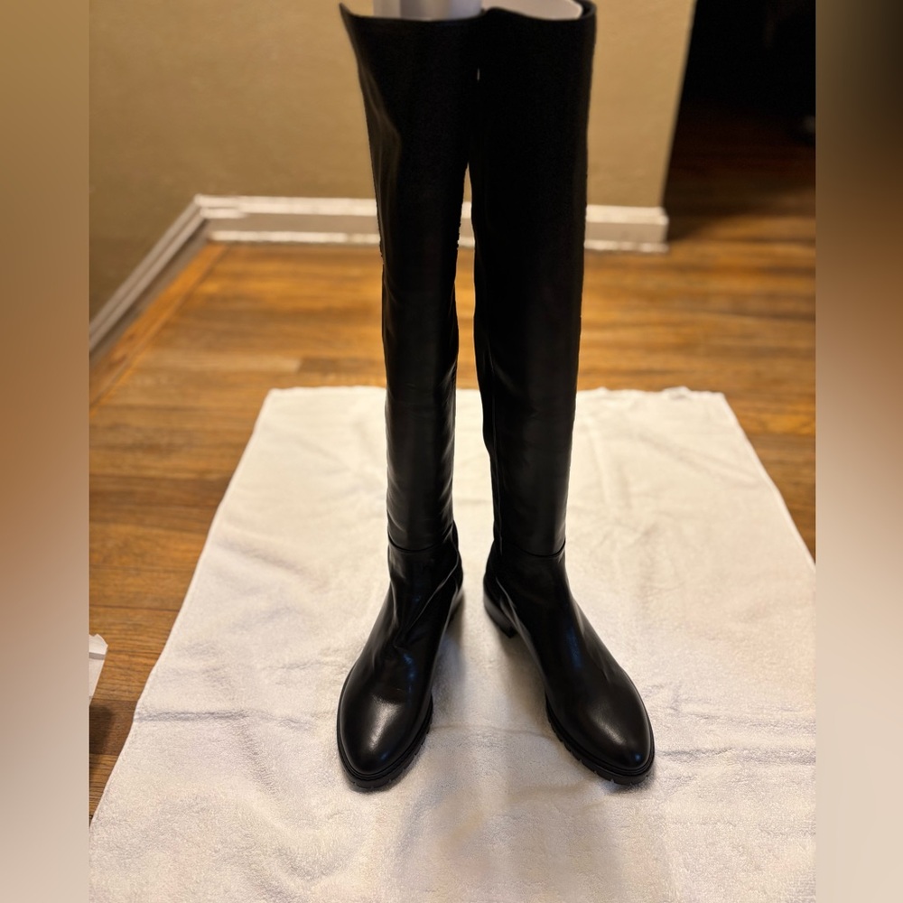 Stuart Weitzman Black Over the Knee Boots